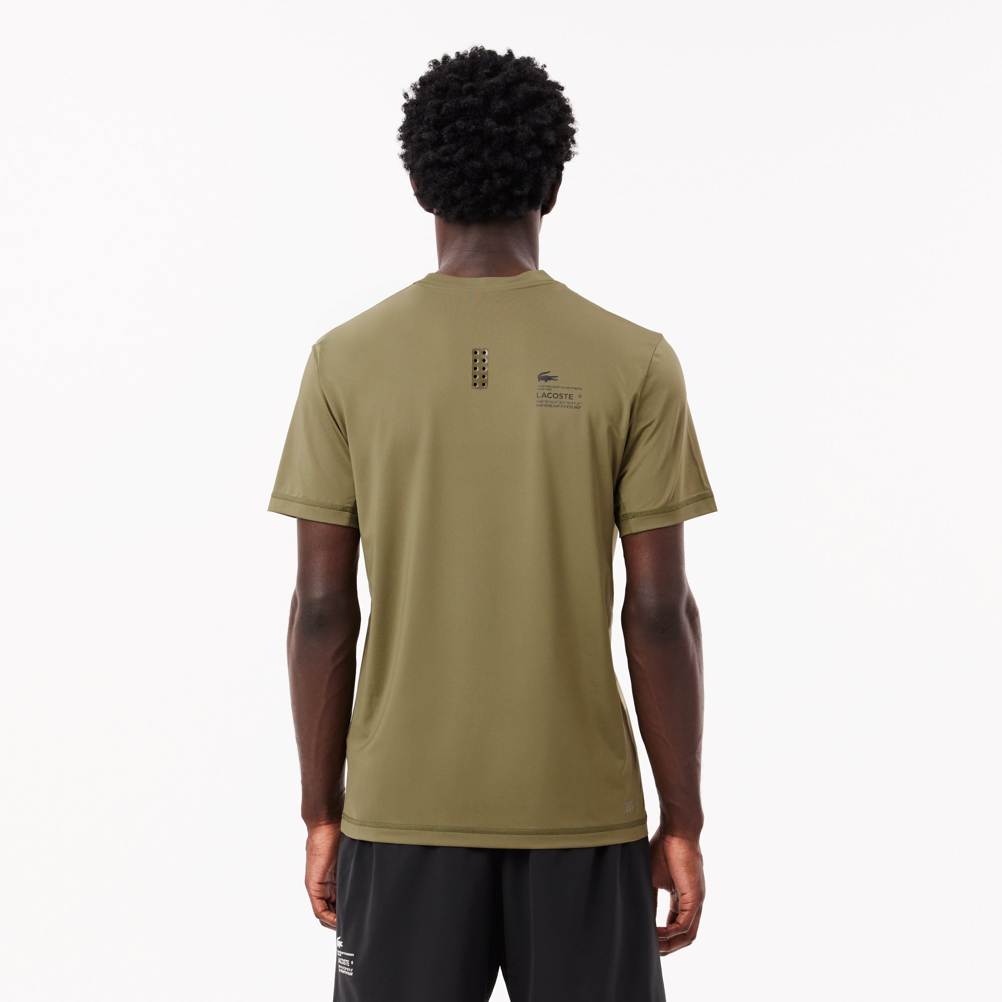 Lacoste Slim Fit Stretch Jersey Sport-T-shirt