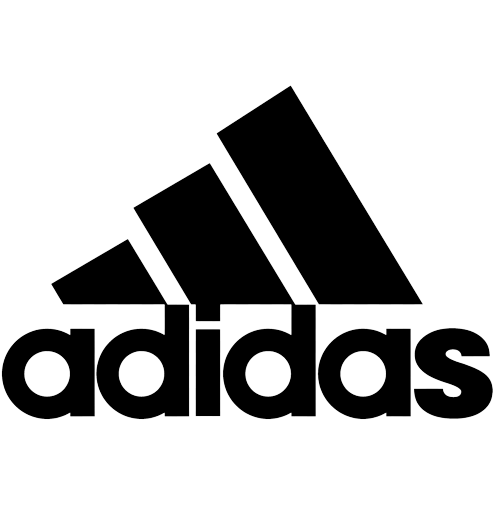 adidas logo black